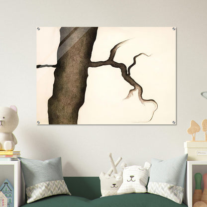 Drawing III - Georgia O'Keeffe Acrylic Print - 70x100 cm / 28x40″ inches | Georgia O'Keeffe Wall Art | Georgia O'Keeffe Prints