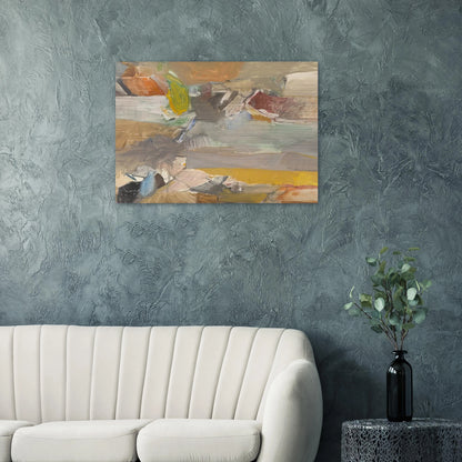 Berkeley #46 - Richard Diebenkorn Brushed Aluminum Print - 70x100 cm / 28x40 inches | Richard Diebenkorn Aluminum Print | Richard Diebenkorn Prints
