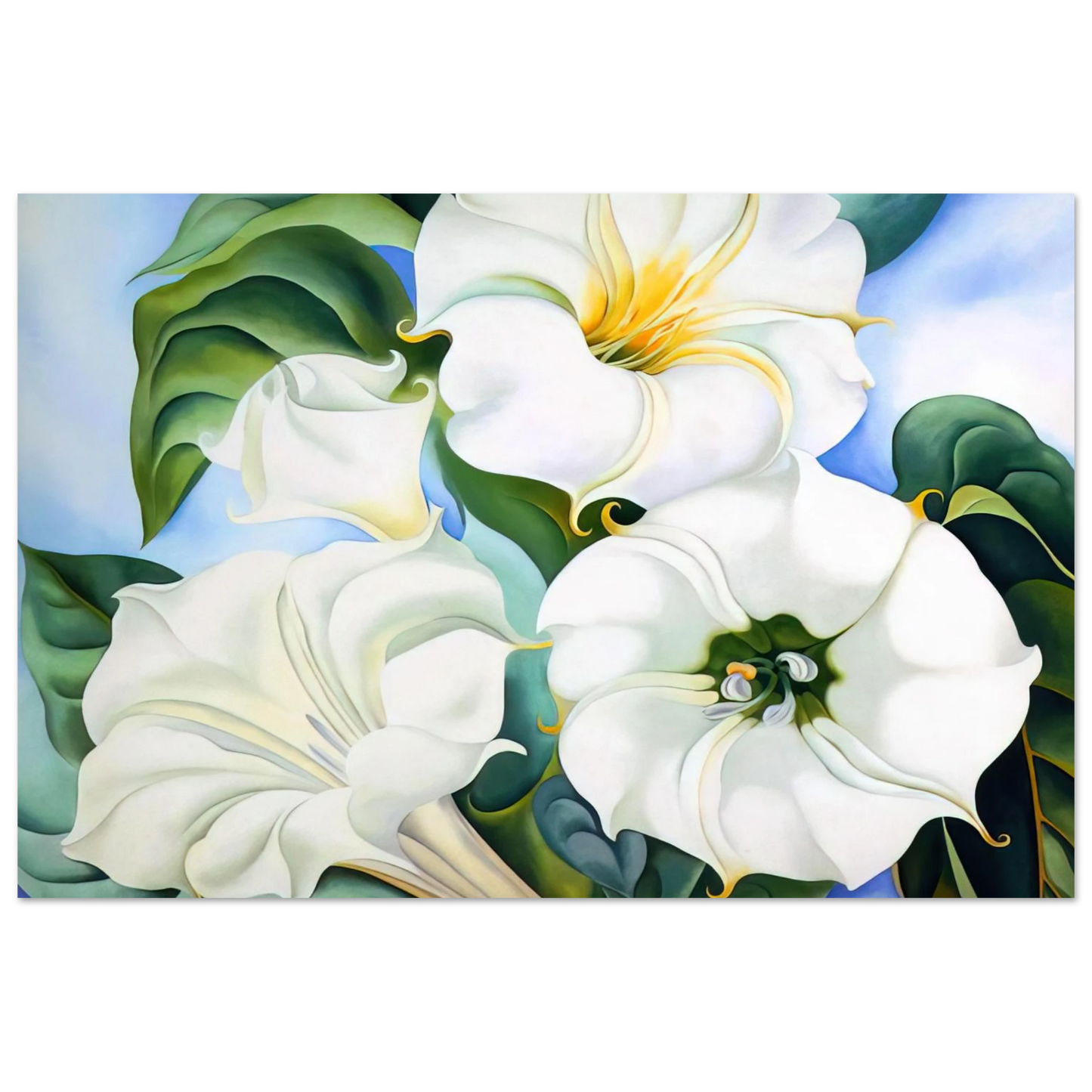 Georgia O'Keeffe - Jimson Weed 3 Fine Art Poster