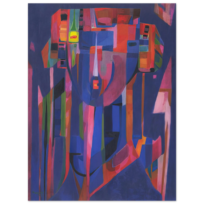 Alfred Manessier - Figure of Piety - 1945  75x100 cm / 30x40inches Fine Art Poster