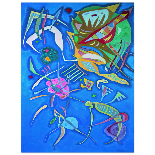 Wassily Kandinsky - GROUPING 1937  75x100 cm / 30x40inches Fine Art Poster