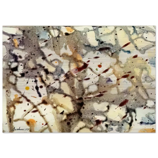 Combustions originelles 36 - Marcel Barbeau Brushed Aluminum Print - 70x100 cm / 28x40 inches | Marcel Barbeau Aluminum Print | Marcel Barbeau Prints