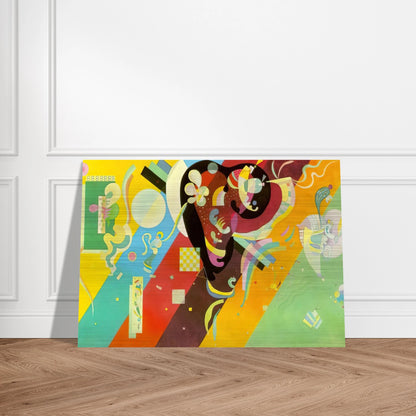 COMPOSITION IX 1936 - Wassily Kandinsky Brushed Aluminum Print - 70x100 cm / 28x40 inches | Wassily Kandinsky Aluminum Print | Wassily Kandinsky Prints