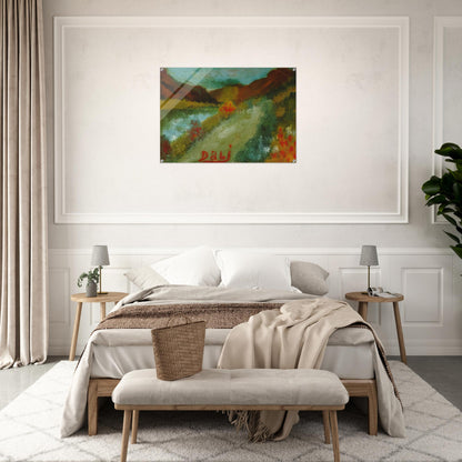 LANDSCAPE 2 - Salvador Dali Acrylic Print - 70x100 cm / 28x40″ inches