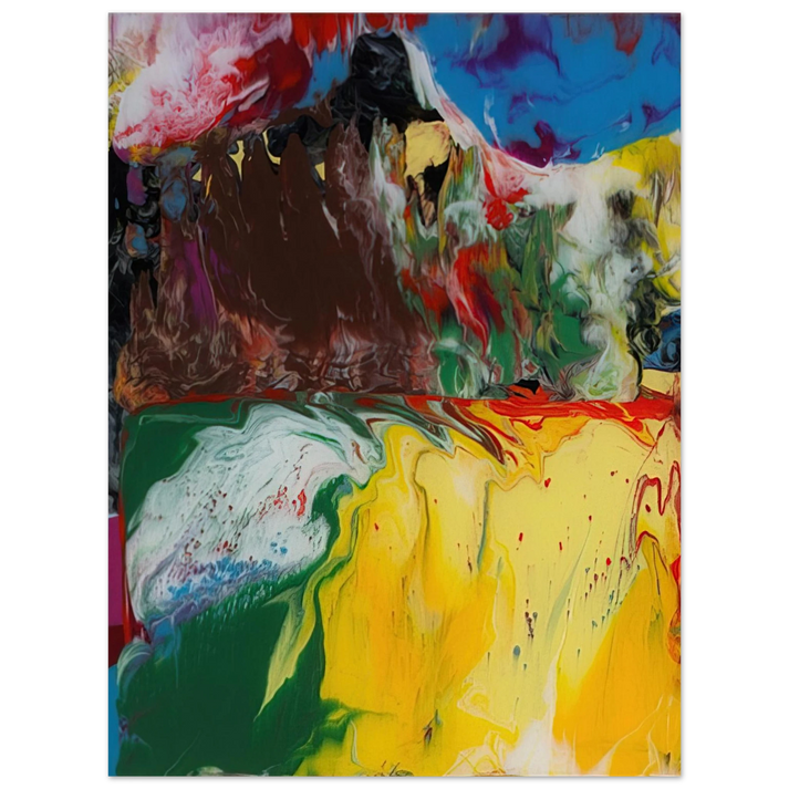 Gerhard Richter - SINDBAD 2008  75x100 cm / 30x40inches Fine Art Poster