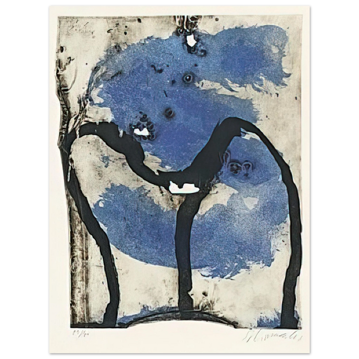 Emil Schumacher - 31972 - 1972  75x100 cm / 30x40inches Fine Art Poster