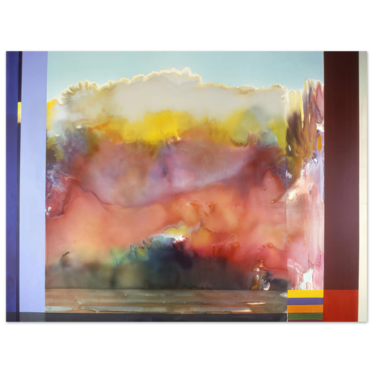 Ronnie Landfield - Rite of Spring - 1985  75x100 cm / 30x40inches Fine Art Poster