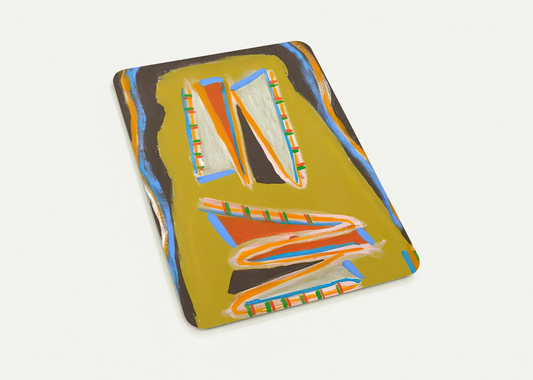Indian Writhing - 1977 By Betty Parsons Pack of 10 Post Cards | Betty Parsons Post Cards | A6 (10.5 x 14.8 cm) - 4.1 x 5.8 inches