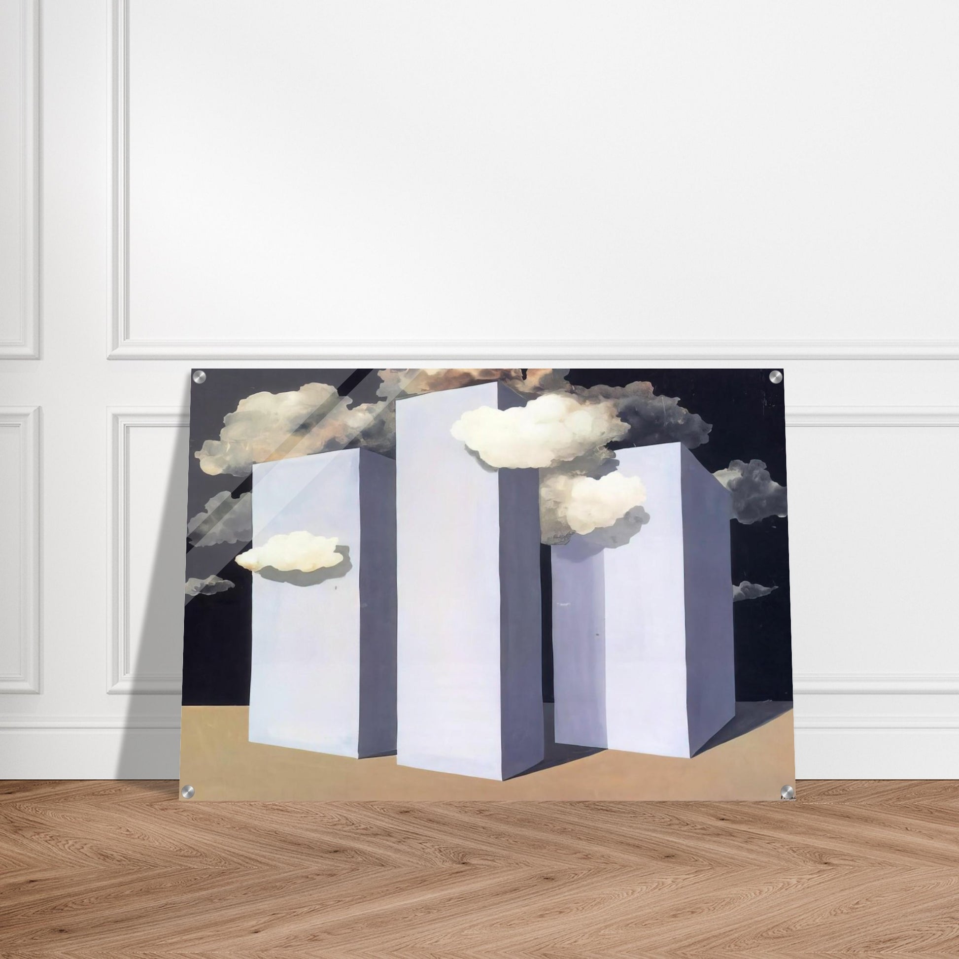 A STORM 1932 - Rene Magritte Acrylic Print - 70x100 cm / 28x40″ inches