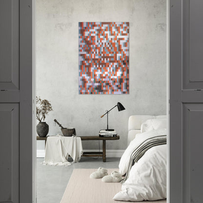 CYBERNETIC ODALISUQE HOMAGE TO BELA JULESZ - Salvador Dali Brushed Aluminum Print - 70x100 cm / 28x40 inches | Salvador Dali Aluminum Print | Salvador Dali Prints