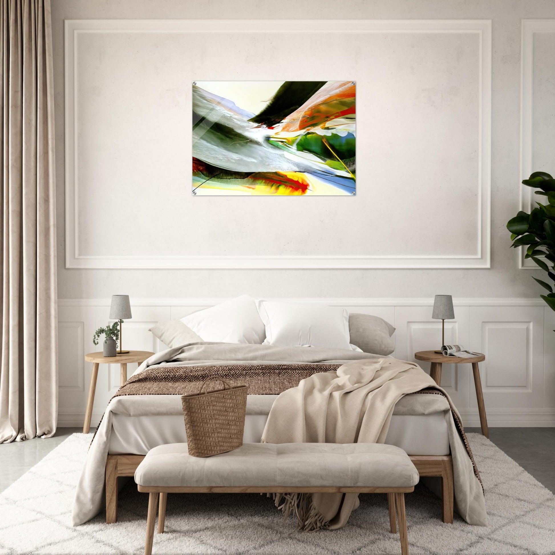 Side of St. George - Paul Jenkins Acrylic Print - 70x100 cm / 28x40″ inches