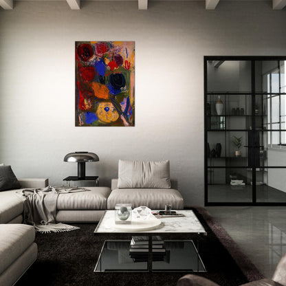 The Third Hand - Hans Hofmann Brushed Aluminum Print - 70x100 cm / 28x40 inches | Hans Hofmann Aluminum Print | Hans Hofmann Prints