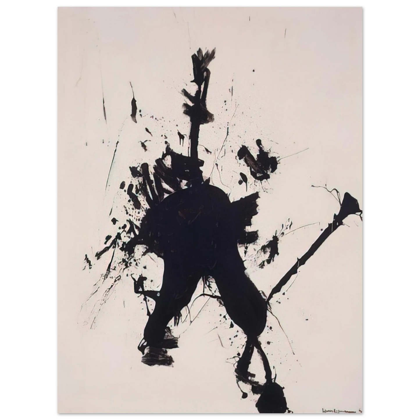 Hans Hofmann - Don Quixote  75x100 cm / 30x40inches Fine Art Poster