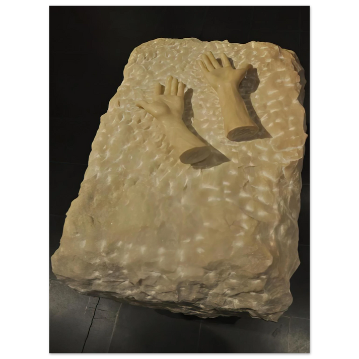 Louise Bourgeois - DISEMBODIED HANDS 1990  75x100 cm / 30x40inches Fine Art Poster