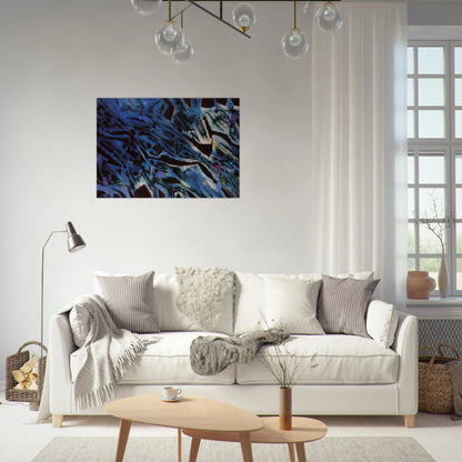 Fishes’ Sanctuary - 1969 - Alfred Manessier Brushed Aluminum Print - 70x100 cm / 28x40 inches | Alfred Manessier Aluminum Print | Alfred Manessier Prints