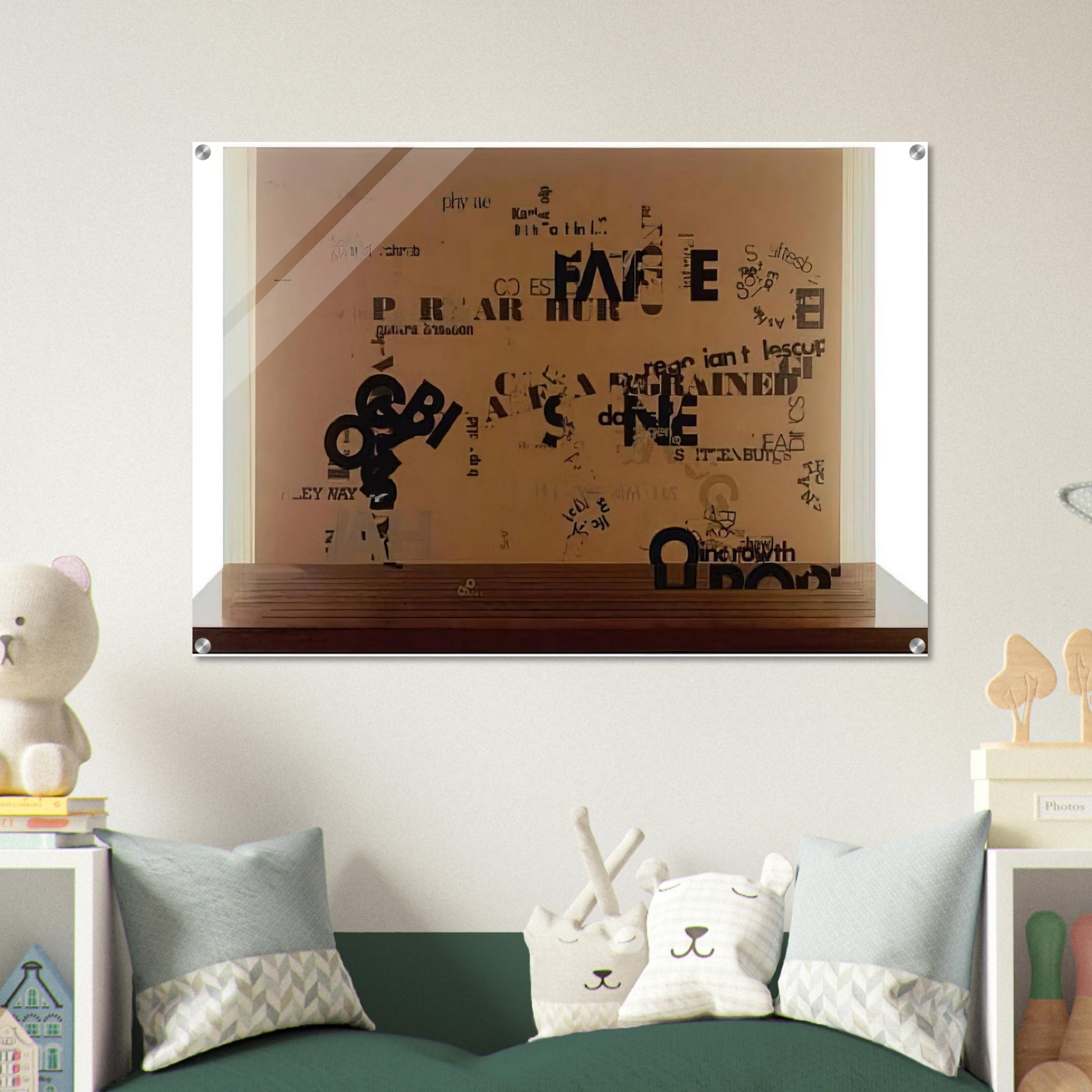 Not Wanting To Say Anything About Marcel, I - 1969 - John Cage Acrylic Print - 70x100 cm / 28x40″ inches