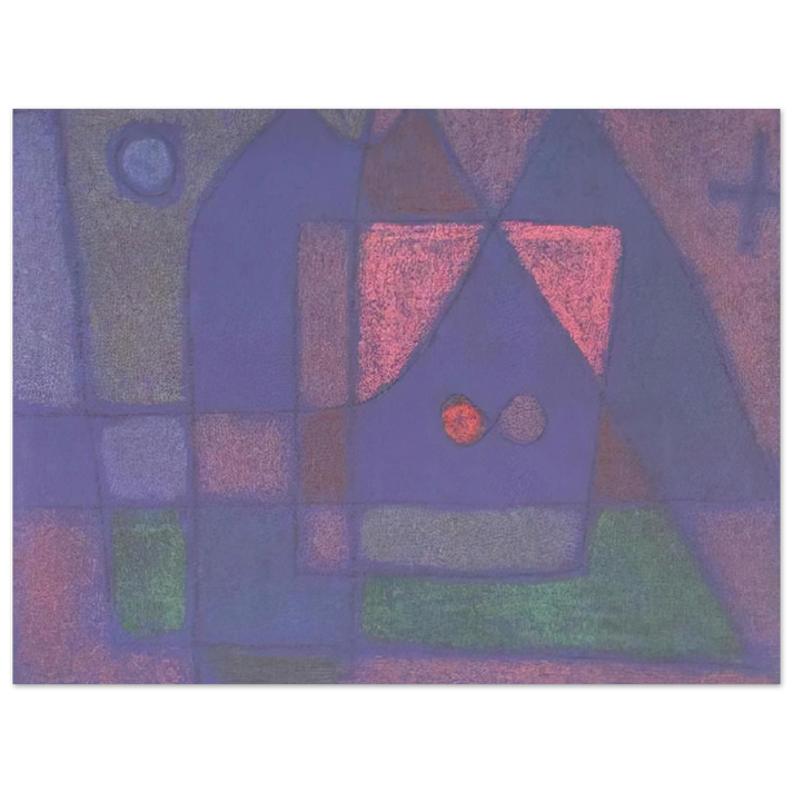Paul Klee - SMALL ROOM IN VENICE  75x100 cm / 30x40inches Fine Art Poster