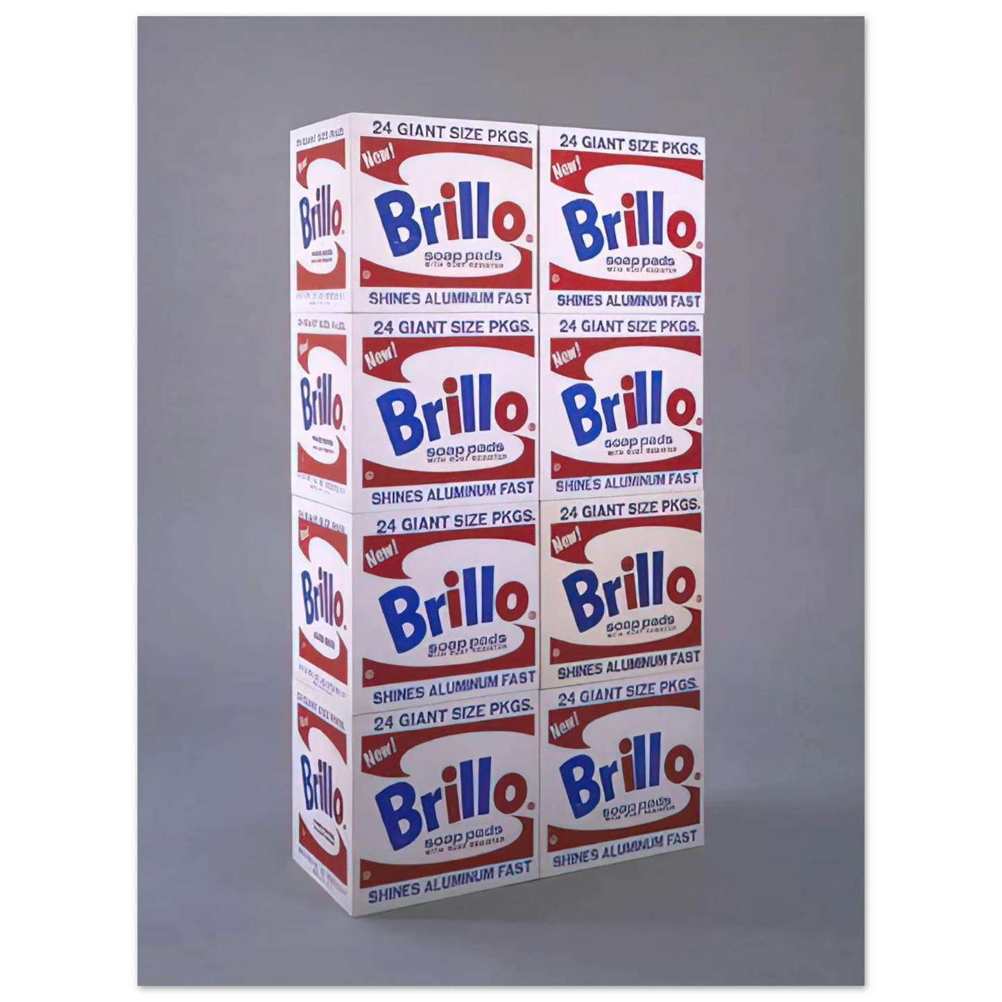 Andy Warhol - Brillo Soap Pads Boxes Fine Art Poster