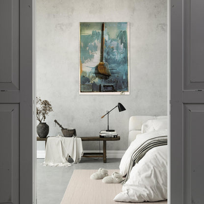 FOOLS HOUSE - Jasper Johns Brushed Aluminum Print - 70x100 cm / 28x40 inches | Jasper Johns Aluminum Print | Jasper Johns Prints