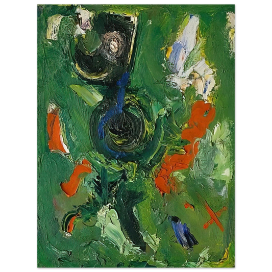 Hans Hofmann - Composition, No.V  75x100 cm / 30x40inches Fine Art Poster
