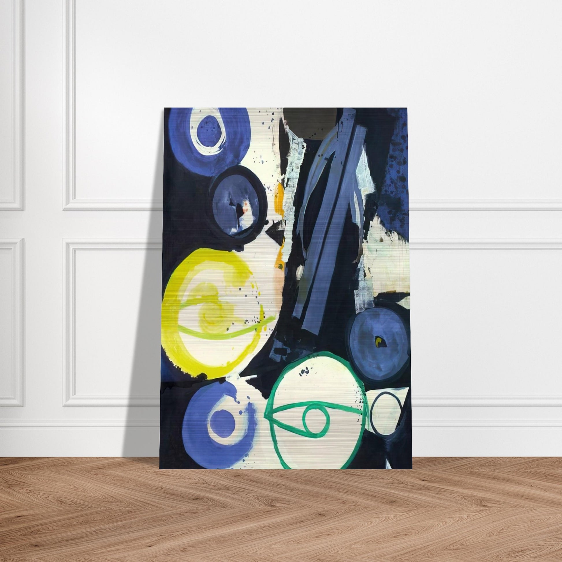 Orakel - 1964 - Ernst Wilhelm Nay Brushed Aluminum Print - 70x100 cm / 28x40 inches | Ernst Wilhelm Nay Aluminum Print | Ernst Wilhelm Nay Prints