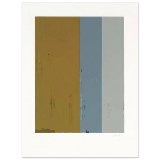 Brice Marden - Untitled Lewison 24-5 - Color Field Painting  75x100 cm / 30x40inches Fine Art Poster