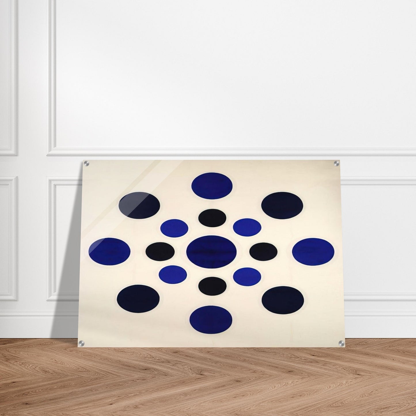 On Blue - 1963 - Thomas Downing Acrylic Print - 70x100 cm / 28x40″ inches