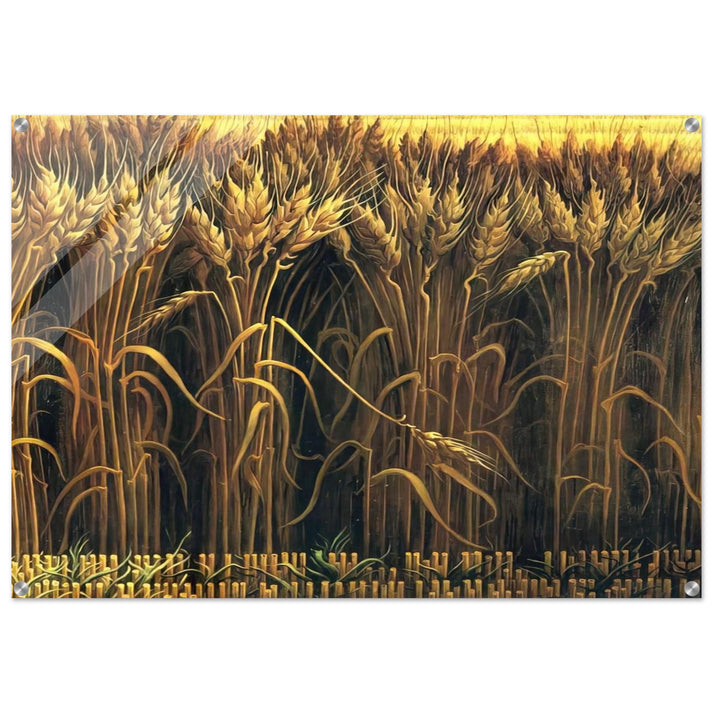 WHEAT - Thomas Hart Benton Acrylic Print - 70x100 cm / 28x40″ inches
