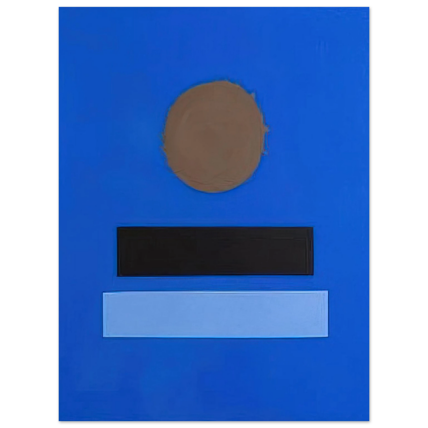 Adolph Gottlieb - Blue Ground - 1973  75x100 cm / 30x40inches Fine Art Poster