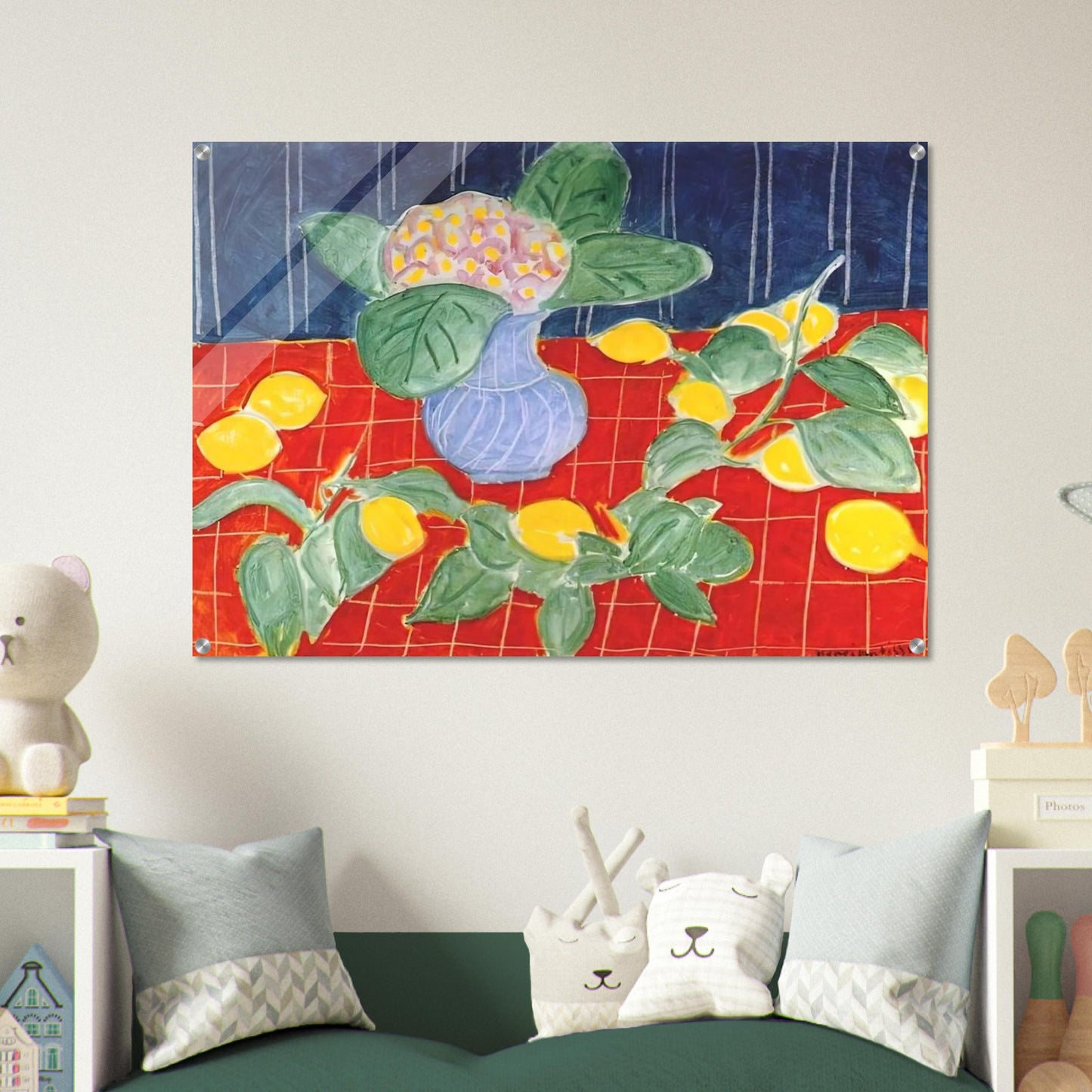LEMONS AND SAXIFRAGES 1943 - Henri Matisse Acrylic Print - 70x100 cm / 28x40″ inches