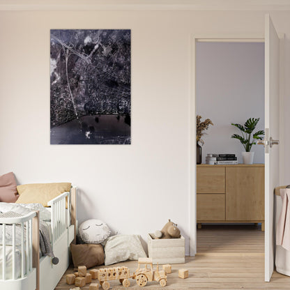 14 FEB 45 2002 - Gerhard Richter Brushed Aluminum Print - 70x100 cm / 28x40 inches | Gerhard Richter Aluminum Print | Gerhard Richter Prints