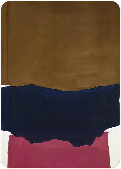 Indian Summer - 1967 By Helen Frankenthaler Pack of 10 Post Cards | Helen Frankenthaler Post Cards | A6 (10.5 x 14.8 cm) - 4.1 x 5.8 inches