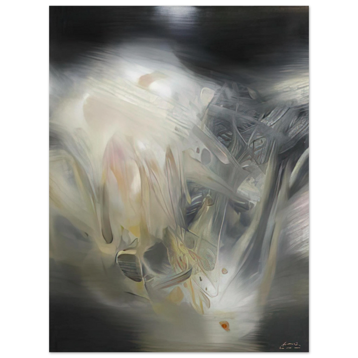 Chu teh Chun - UNTITLED 1976  75x100 cm / 30x40inches Fine Art Poster