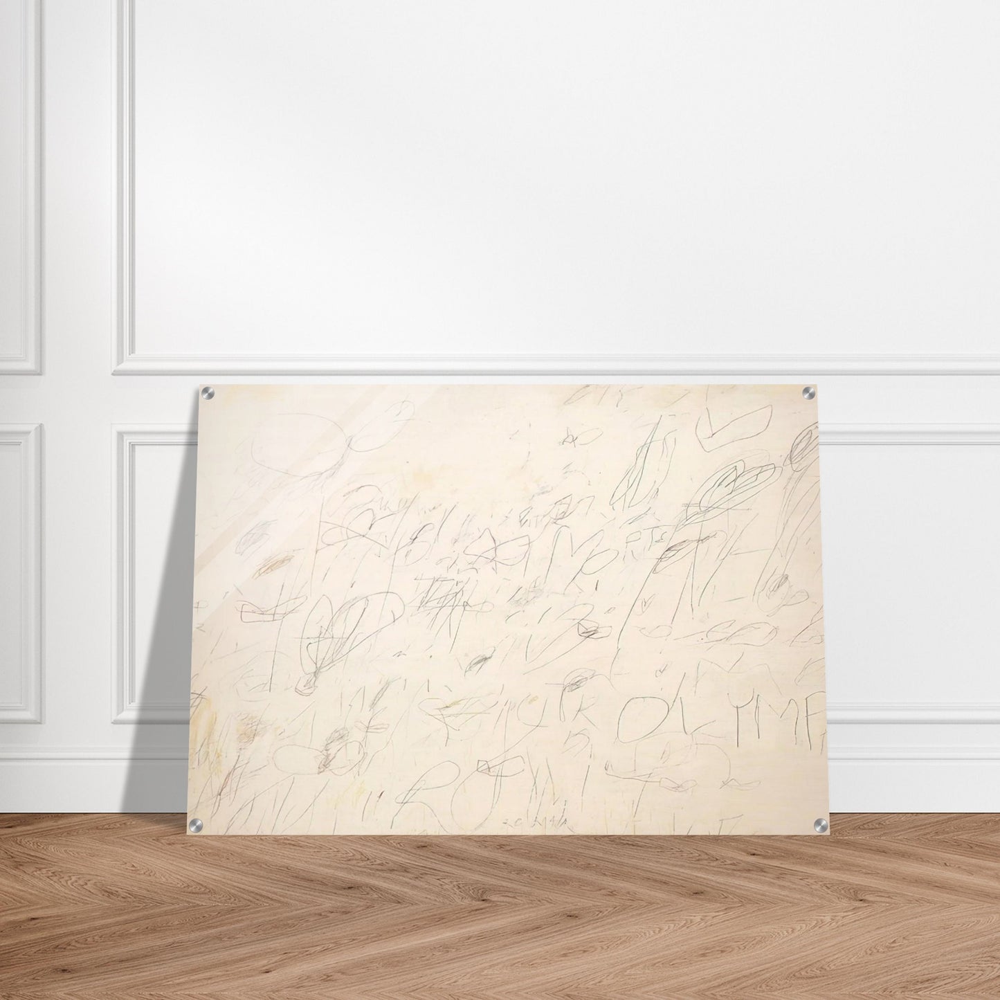 Olympia - Cy Twombly Acrylic Print - 70x100 cm / 28x40″ inches