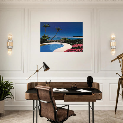 Fall of Sound - Hiroshi Nagai Brushed Aluminum Print - 70x100 cm / 28x40 inches | Hiroshi Nagai Aluminum Print | Hiroshi Nagai Prints