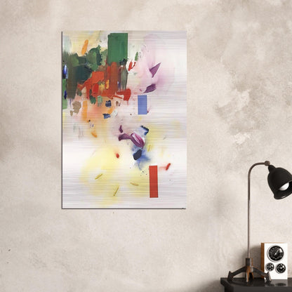 The Castle - Hans Hofmann Brushed Aluminum Print - 70x100 cm / 28x40 inches | Hans Hofmann Aluminum Print | Hans Hofmann Prints