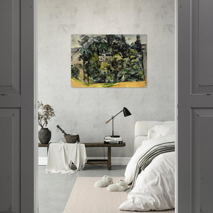 Castle of Marines - Paul Cézanne Acrylic Print - 70x100 cm / 28x40″ inches