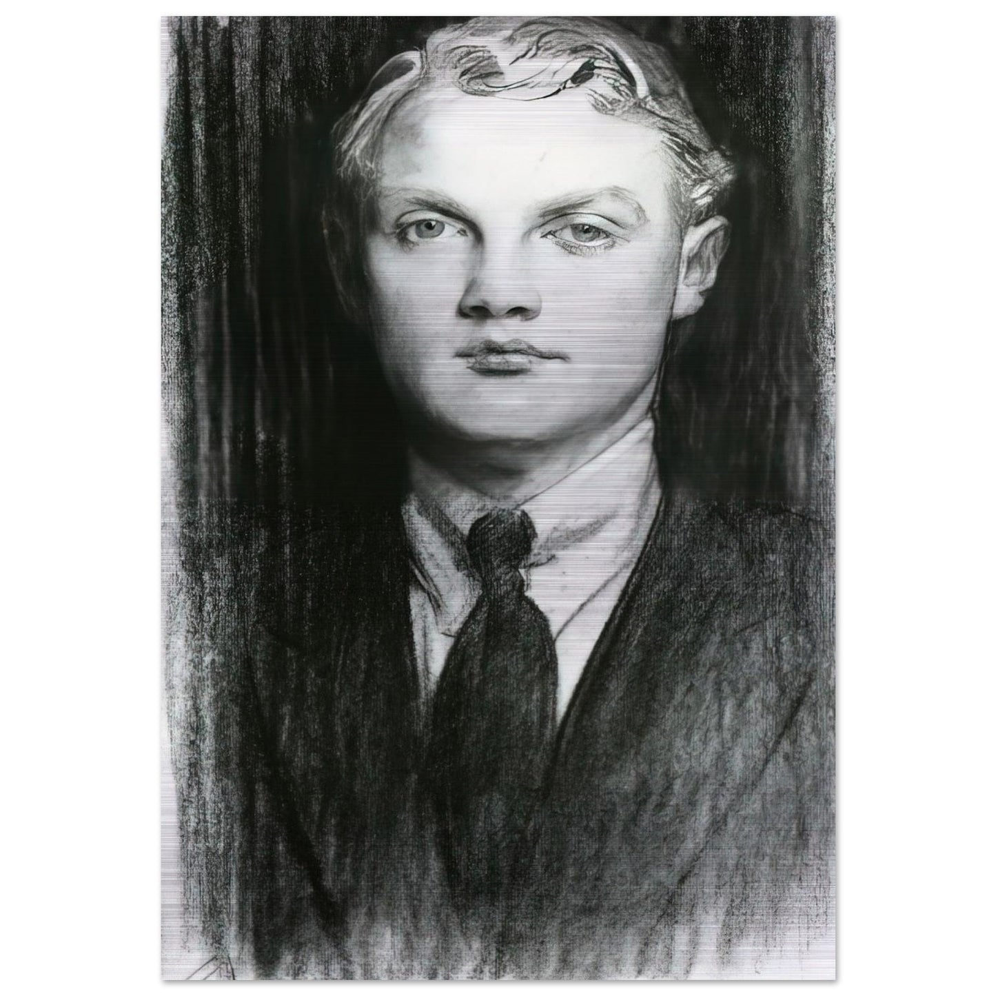 Sir William Hedworth Williamson - John Singer Sargent Brushed Aluminum Print - 70x100 cm / 28x40 inches | John Singer Sargent Aluminum Print | John Singer Sargent Prints