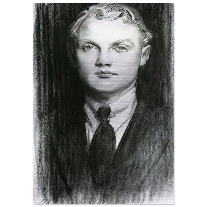 Sir William Hedworth Williamson - John Singer Sargent Brushed Aluminum Print - 70x100 cm / 28x40 inches | John Singer Sargent Aluminum Print | John Singer Sargent Prints
