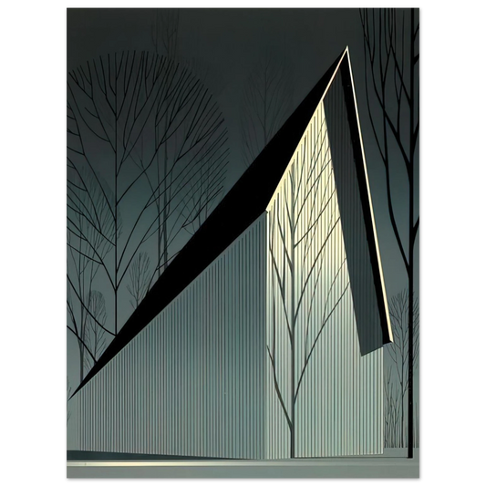 Eyvind Earle - Pearl  75x100 cm / 30x40inches Fine Art Poster