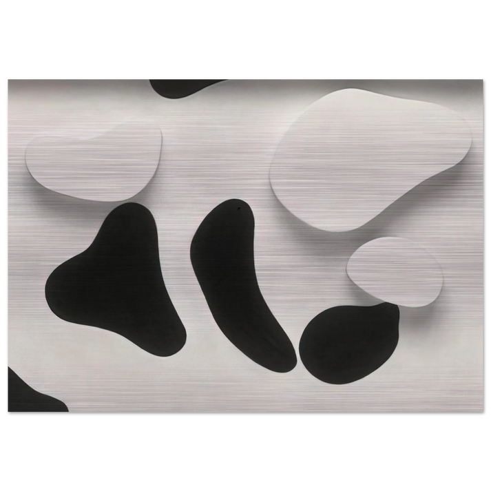 Constellation According to the Laws of Chance - Jean Arp Brushed Aluminum Print - 70x100 cm / 28x40 inches | Jean Arp Aluminum Print | Jean Arp Prints