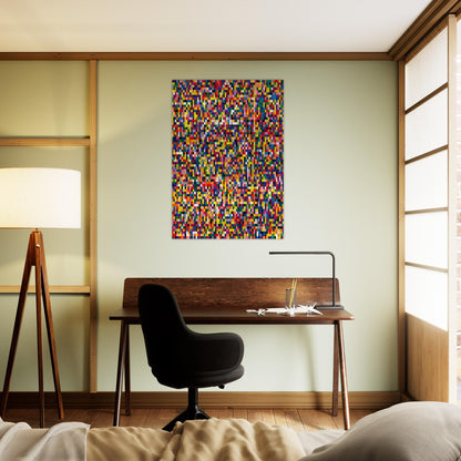 4900 COLOURS 2007 - Gerhard Richter Brushed Aluminum Print - 70x100 cm / 28x40 inches | Gerhard Richter Aluminum Print | Gerhard Richter Prints
