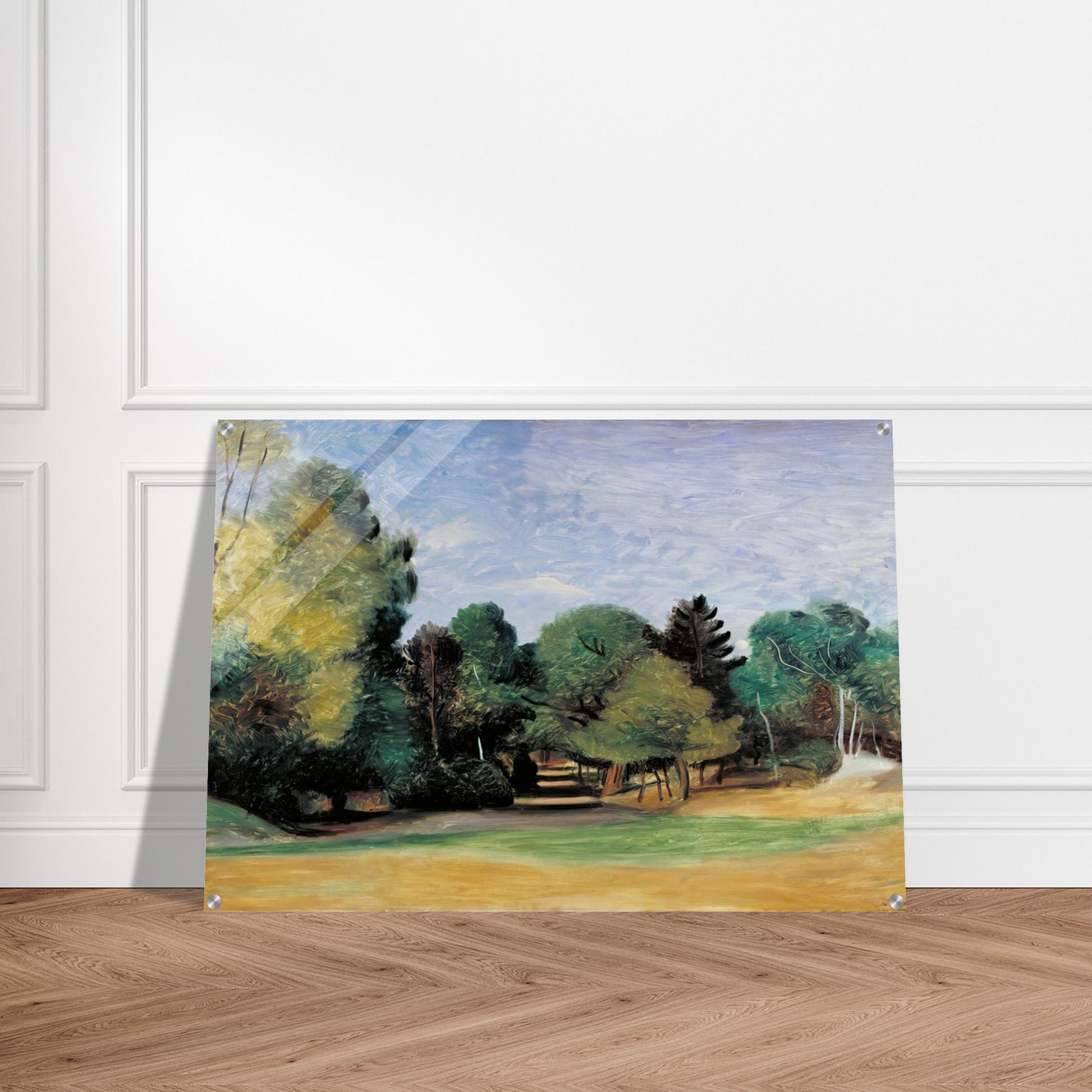 LANDSCAPE NEAR BARBIZON 1922 - Andre Derain Acrylic Print - 70x100 cm / 28x40″ inches | Andre Derain Wall Art | Andre Derain Prints