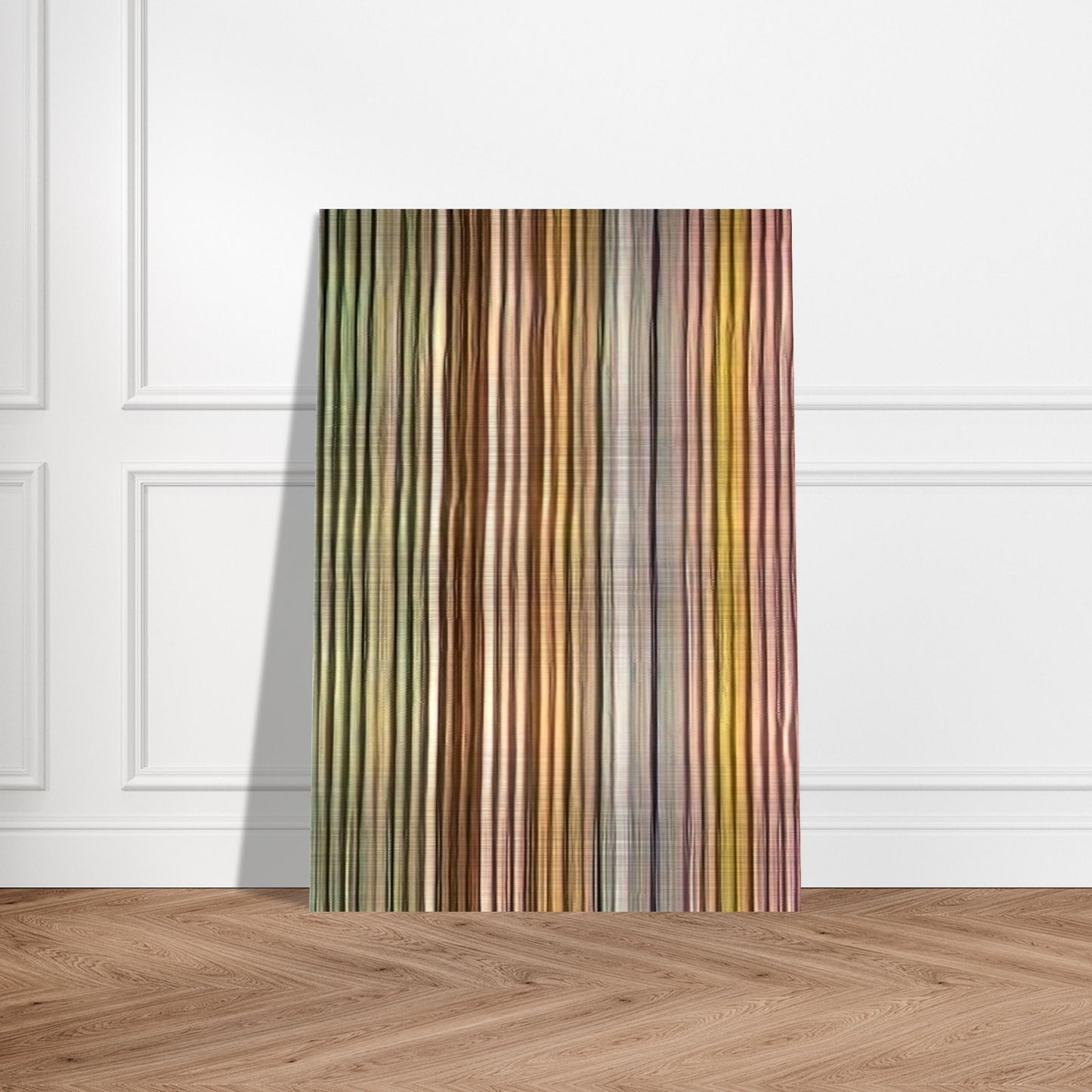 Long John - 1968 - Gene Davis Brushed Aluminum Print - 70x100 cm / 28x40 inches | Gene Davis Aluminum Print | Gene Davis Prints