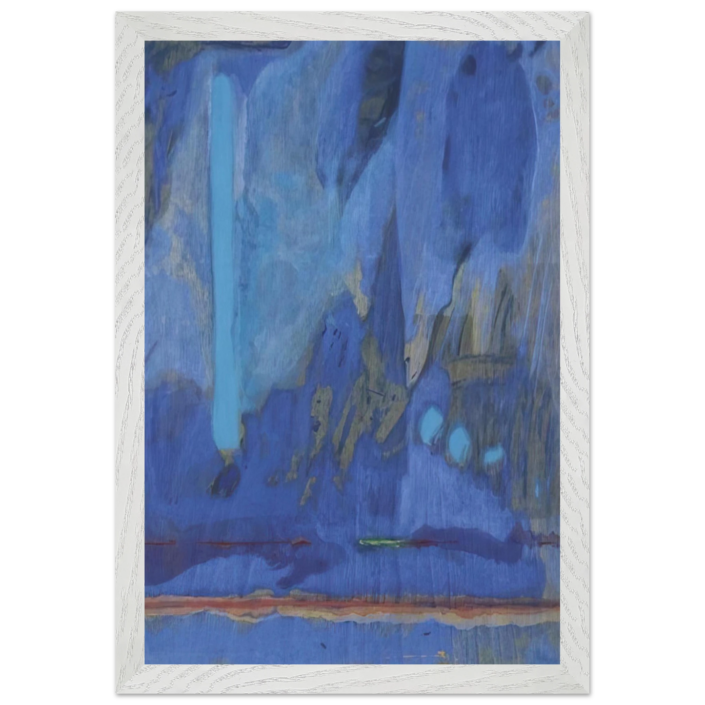 Helen Frankenthaler - Tales of Genji III - 1998 Wall art - 60x90 cm / 24x36 inches - Fine Art Poster-canvas - -