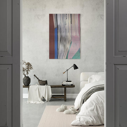 Ocean Park #6 - Richard Diebenkorn Brushed Aluminum Print - 70x100 cm / 28x40 inches | Richard Diebenkorn Aluminum Print | Richard Diebenkorn Prints