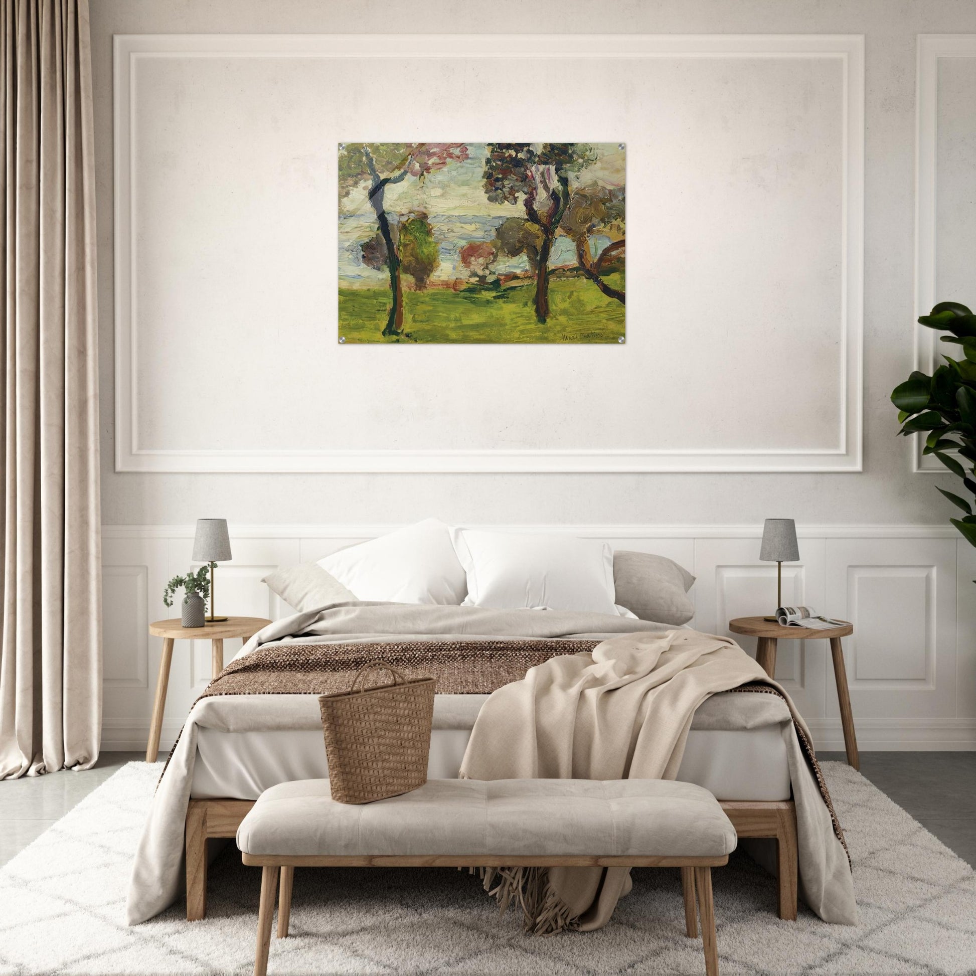 PAYSAGE 1898 - Henri Matisse Acrylic Print - 70x100 cm / 28x40″ inches | Henri Matisse Wall Art | Henri Matisse Prints