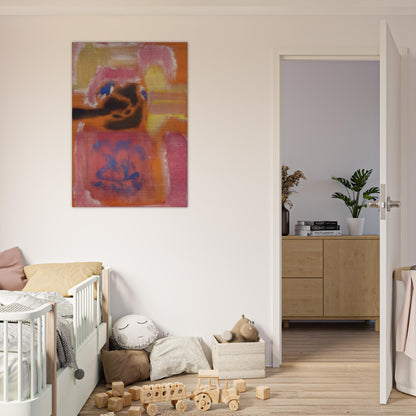 No. 9 - 1947 - Mark Rothko Brushed Aluminum Print - 70x100 cm / 28x40 inches | Mark Rothko Aluminum Print | Mark Rothko Prints