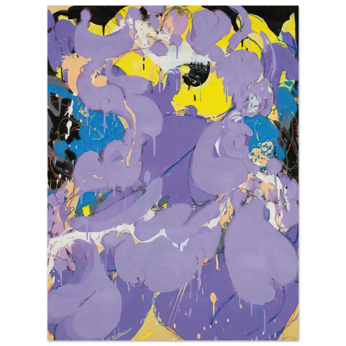 Norman Bluhm - Untitled - 1978  75x100 cm / 30x40inches Fine Art Poster