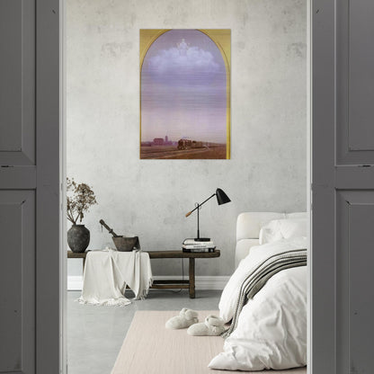 THE NIGHTINGALE 1962 - Rene Magritte Brushed Aluminum Print - 70x100 cm / 28x40 inches | Rene Magritte Aluminum Print | Rene Magritte Prints